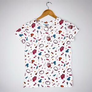 New Kids Spotted Zebra Candy & Sweets All Over Print Colorful Graphic T-Shirt XL